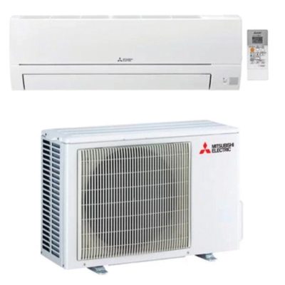 Climatisation réversible MITSUBISHI ELECTRIC – Inverter Essentiel MSZ-HR25VF-E3 + MUZ-HR25VF-E4 – 3,2kW – R32