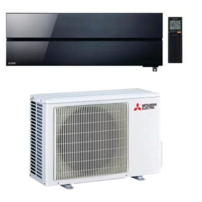 Climatiseur Mural - Hyper Heating Design Premium+ - Noir - MITSUBISHI ELECTRIC - MSZ-LN VG2B + MUZ-LN VGHZ2 - R32